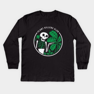 Plant Killers Club Kids Long Sleeve T-Shirt